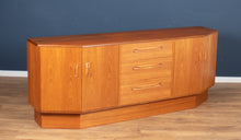 Load image into Gallery viewer, Retro Teak 1960s G Plan Fresco Plinth Curved Corners Sideboard By Victor Wilkins