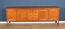 Load image into Gallery viewer, Retro Teak 1960s Nathan Squares Long Mid Century Sideboard