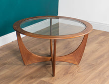 Load image into Gallery viewer, Retro Teak Round &#39;Astro&#39; &#39;Fresco&#39; Coffee Table By Victor Wilkins For G Plan