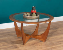 Load image into Gallery viewer, Retro Teak Round &#39;Astro&#39; &#39;Fresco&#39; Coffee Table By Victor Wilkins For G Plan