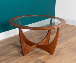 Retro Teak Round 'Astro' 'Fresco' Coffee Table By Victor Wilkins G Plan