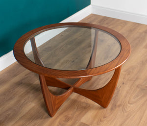 Retro Teak Round 'Astro' 'Fresco' Coffee Table By Victor Wilkins G Plan