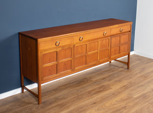 Retro Teak 1960s Nathan Squares Mid Century Sideboard