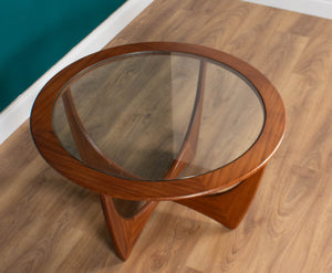 Retro Teak Round 'Astro' 'Fresco' Coffee Table By Victor Wilkins G Plan