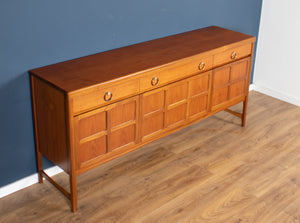 Retro Teak 1960s Nathan Squares Mid Century Sideboard