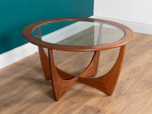 Retro Teak Round 'Astro' 'Fresco' Coffee Table By Victor Wilkins G Plan