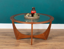 Load image into Gallery viewer, Retro Teak Round &#39;Astro&#39; &#39;Fresco&#39; Coffee Table By Victor Wilkins G Plan