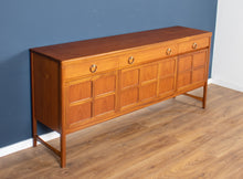 Load image into Gallery viewer, Retro Teak 1960s Nathan Squares Mid Century Sideboard