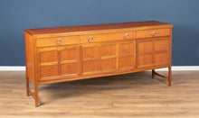 Load image into Gallery viewer, Retro Teak 1960s Nathan Squares Mid Century Sideboard