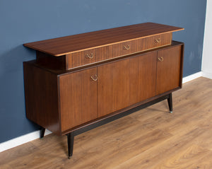 Retro Tola & Black Ebonised Legs Librenza Sideboard E. Gomme for G-Plan, 1950s