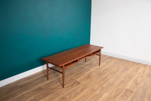 Load image into Gallery viewer, Retro Teak 1960s Danish Midcentury Long Coffee Table