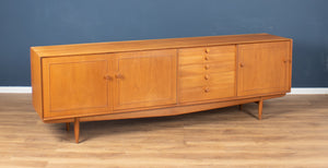 Retro Teak 1960s Mid Century Sideboard By Scandart