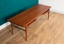 Load image into Gallery viewer, Retro Teak 1960s Danish Midcentury Long Coffee Table