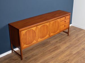 Retro Teak 1960s Nathan Circles Mid Century Sideboard