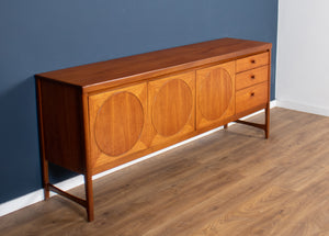 Retro Teak 1960s Nathan Circles Mid Century Sideboard