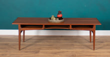 Load image into Gallery viewer, Retro Teak 1960s Danish Midcentury Long Coffee Table