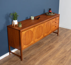 Retro Teak 1960s Nathan Circles Mid Century Sideboard