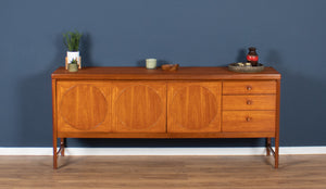 Retro Teak 1960s Nathan Circles Mid Century Sideboard