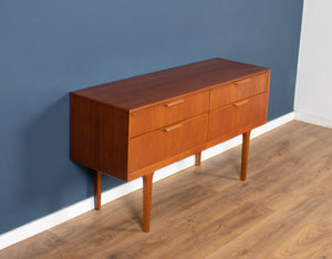 Retro Teak 1960s Austinsuite Mid Century Short Sideboard