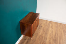 Load image into Gallery viewer, Retro Rosewood MidCentury Drinks Cabinet Bar Low Cabinet Sideboard