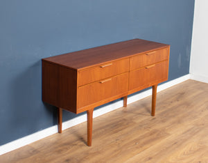 Retro Teak 1960s Austinsuite Mid Century Short Sideboard