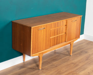 Retro Walnut 1960s Jentique Short Sideboard