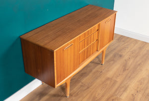 Retro Walnut 1960s Jentique Short Sideboard