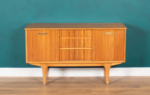 Retro Walnut 1960s Jentique Short Sideboard