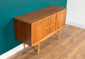 Retro Walnut 1960s Jentique Short Sideboard