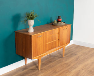 Retro Walnut 1960s Jentique Short Sideboard