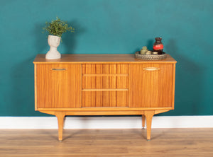 Retro Walnut 1960s Jentique Short Sideboard