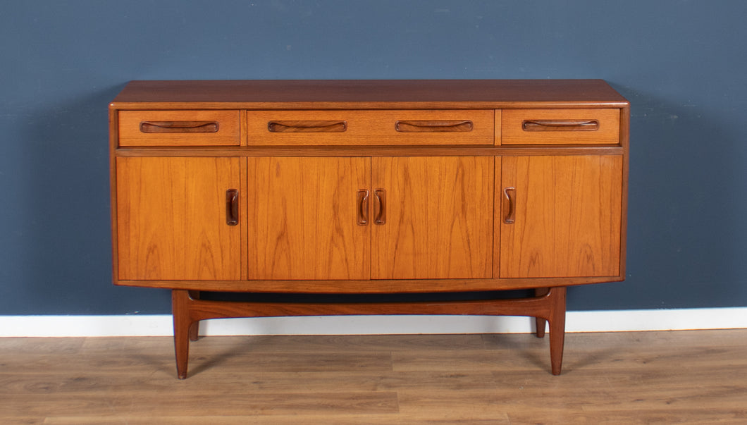 Retro Teak 1960s G Plan Fresco Short Sideboard By Victor Wilkins