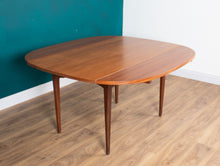 Load image into Gallery viewer, Retro Teak 1960s Elliots Of Newbury Mid Century Extending Dining Table &amp; 6 Chairs