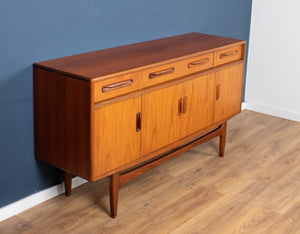 Retro Teak 1960s G Plan Fresco Short Sideboard By Victor Wilkins