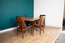 Load image into Gallery viewer, Retro Teak 1960s Elliots Of Newbury Mid Century Extending Dining Table &amp; 6 Chairs