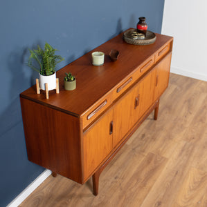 Retro Teak 1960s G Plan Fresco Short Sideboard By Victor Wilkins