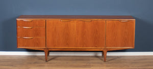 Retro Teak 1960s Mcintosh of Kirkcaldy Dunvegan Long Sideboard By Tom Robertson