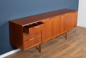 Retro Teak 1960s Mcintosh of Kirkcaldy Dunvegan Long Sideboard By Tom Robertson