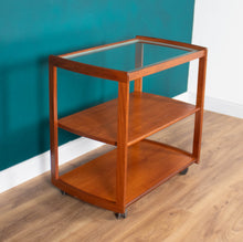 Load image into Gallery viewer, Retro Teak 1960s Meredew Drinks Serving Trolley