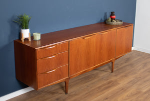 Retro Teak 1960s Mcintosh of Kirkcaldy Dunvegan Long Sideboard By Tom Robertson