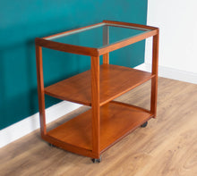 Load image into Gallery viewer, Retro Teak 1960s Meredew Drinks Serving Trolley