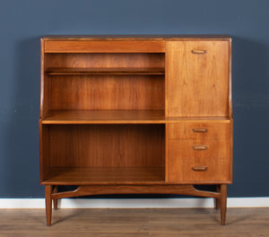 Retro Teak 1960s Long G Plan Scandi Mid Century High Sideboard