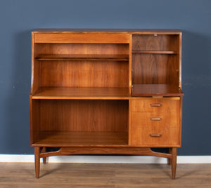 Retro Teak 1960s Long G Plan Scandi Mid Century High Sideboard