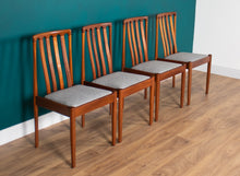 Load image into Gallery viewer, Retro Teak 1960s Meredew Dining Table &amp; 4 Chairs Mid Century