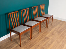 Load image into Gallery viewer, Retro Teak 1960s Meredew Dining Table &amp; 4 Chairs Mid Century