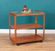 Load image into Gallery viewer, Retro Teak 1960s Meredew Drinks Serving Trolley