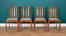 Load image into Gallery viewer, Retro Teak 1960s Meredew Dining Table &amp; 4 Chairs Mid Century