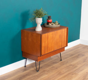 Retro Teak 1960s G Plan Form Five Sideboard On Hairpin Legs