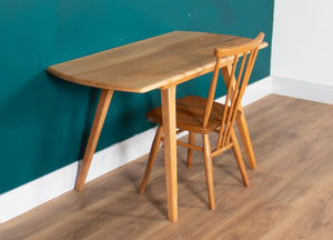 Bespoke Blonde Ercol Windsor Childs Table Desk & Chair