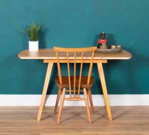 Bespoke Blonde Ercol Windsor Childs Table Desk & Chair